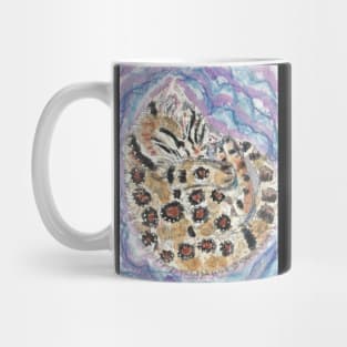 Sleeping  Bengal kitten cat Mug